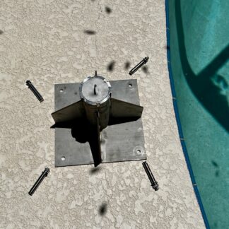 Surface Mount Anchor For Apollo Pool Lift