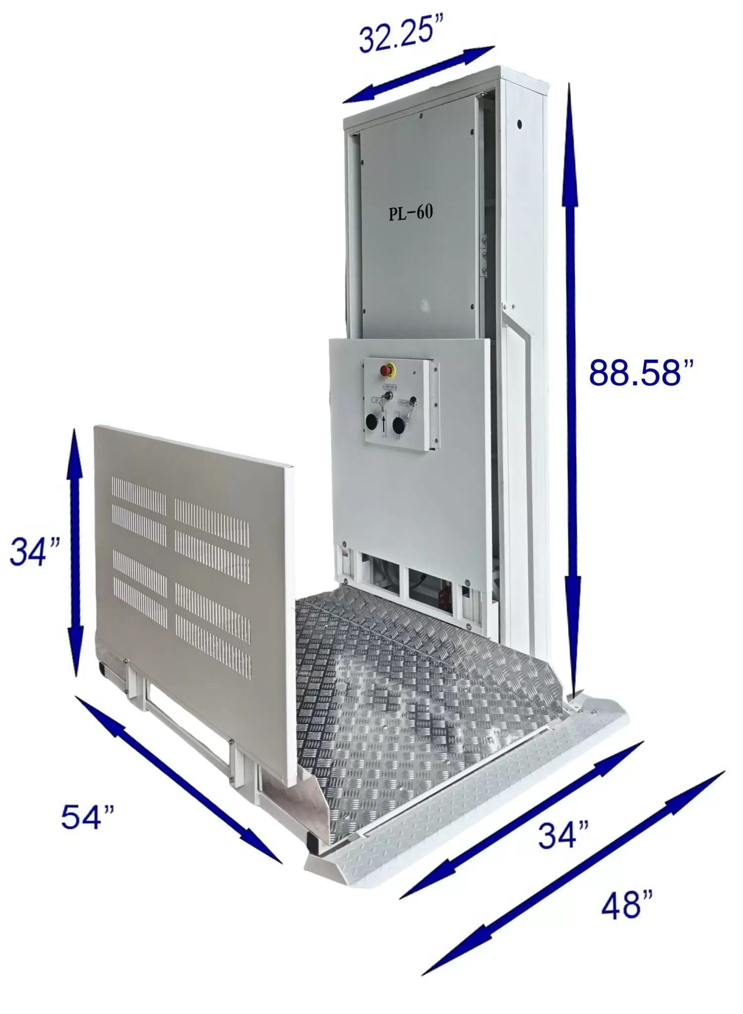 P- Lift 60 Vertical Platform Lift